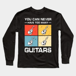 Guitars fans Long Sleeve T-Shirt